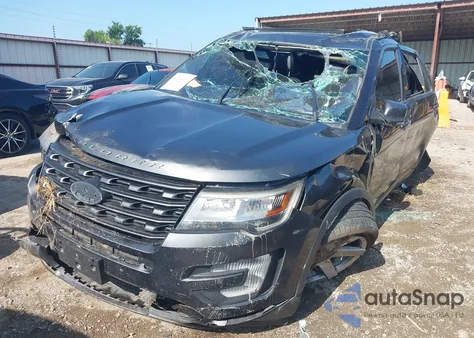 2017 Ford Explorer Xlt из США, поврежденный, VIN 1FM5K7DH7HGC46521